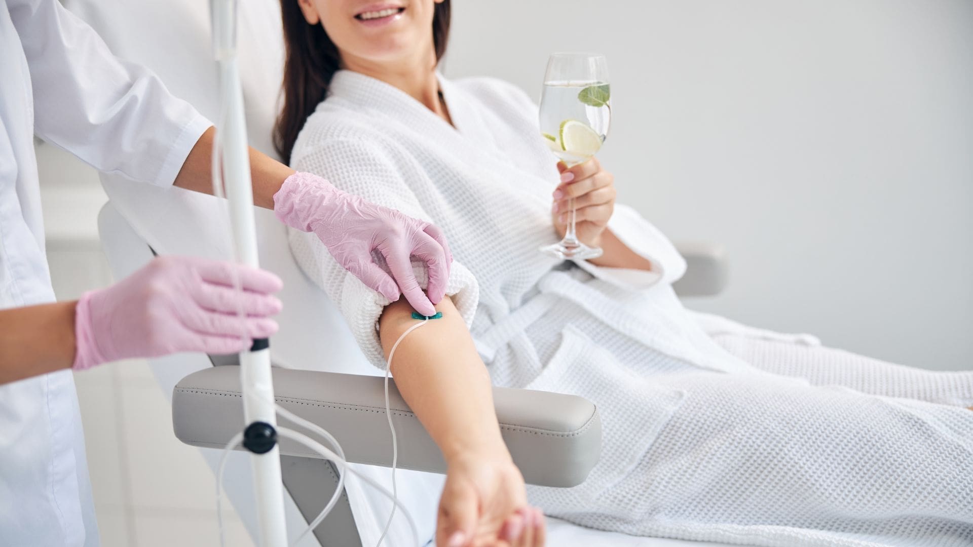iv therapy has gained popularity as a wellness trend offering numerous health benefits