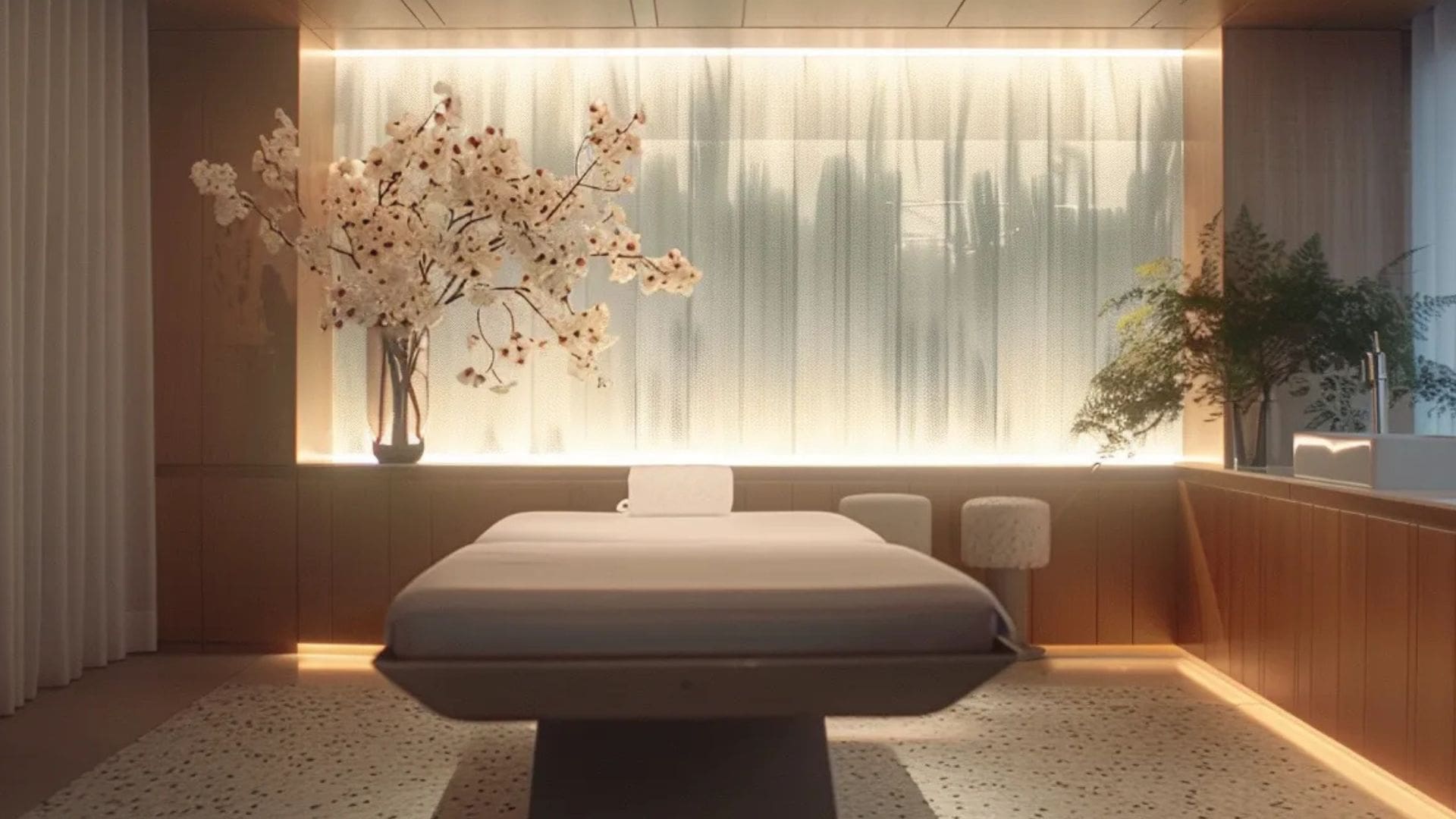 Calming interior of a medical spa offering body sculpting and aesthetic treatments at Body Scientific Aesthetics.